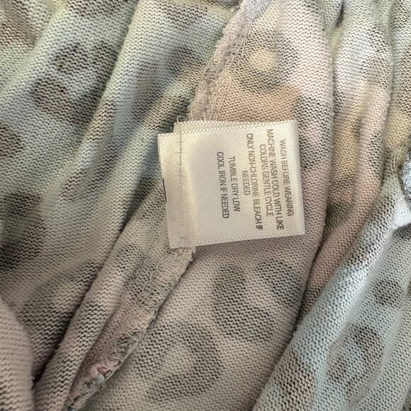 KIKIT 5114C Ombre Leopard Jogger Pajama Pants XL Brushed Knit - Picture 7 of 9
